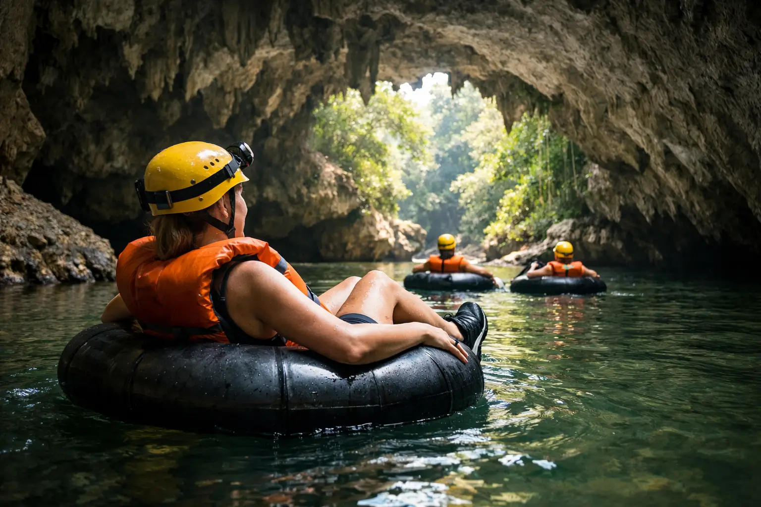 Book Cave Tubing Excursion Belize Right