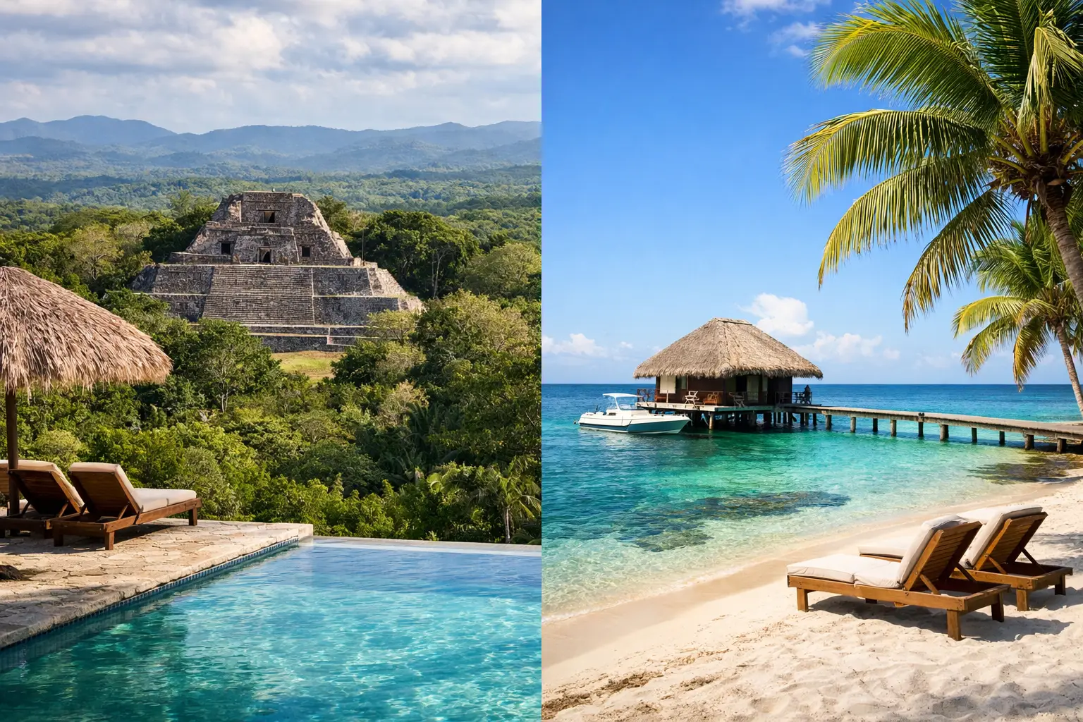 Mainland or Island Belize Vacation?