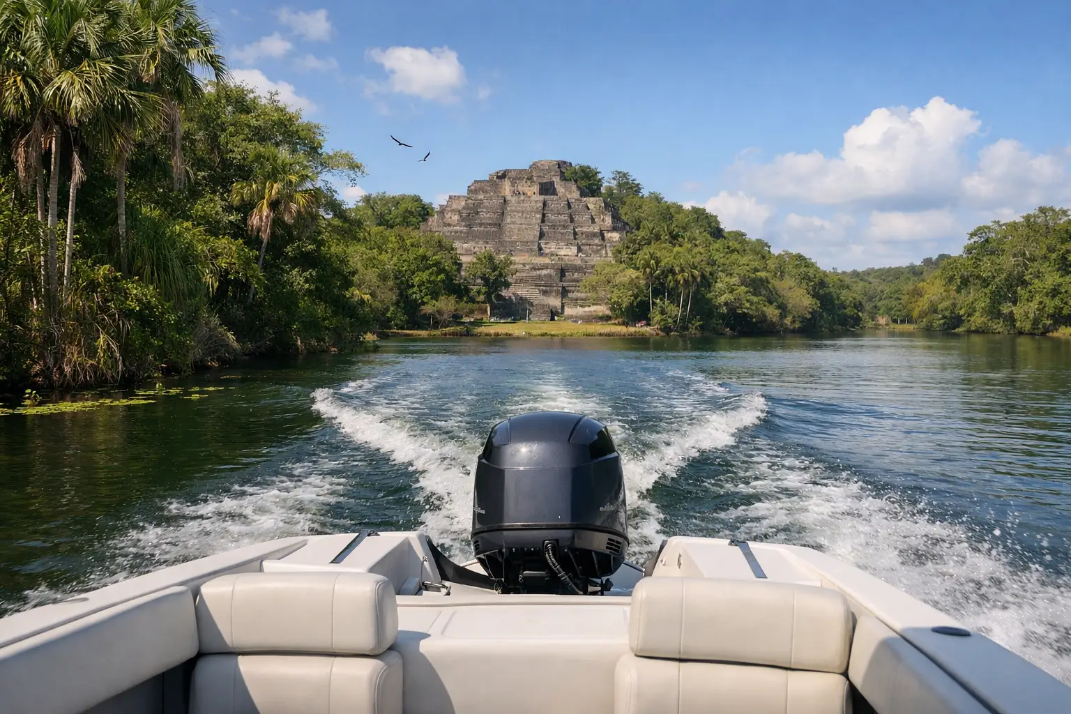 How to Visit Lamanai by Boat